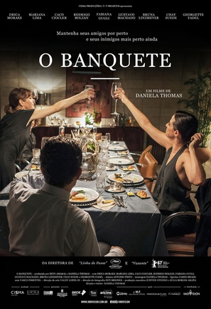 O Banquete - Brazilian Movie Poster (thumbnail)