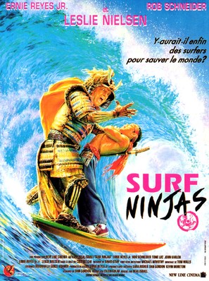 Surf Ninjas - French Movie Poster (thumbnail)