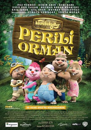 K&ouml;stebekgiller: Perili Orman - Turkish Movie Poster (thumbnail)