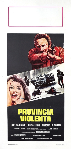 Provincia violenta - Italian Movie Poster (thumbnail)