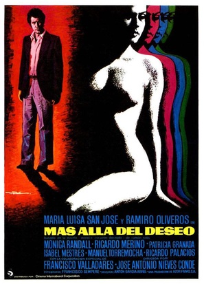 M&aacute;s all&aacute; del deseo - Spanish Movie Poster (thumbnail)