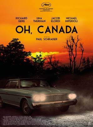 Oh, Canada - French Movie Poster (thumbnail)