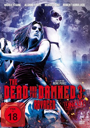 The Dead and the Damned 3: Ravaged - German Movie Cover (thumbnail)