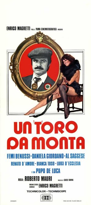 Un toro da monta - Italian Movie Poster (thumbnail)