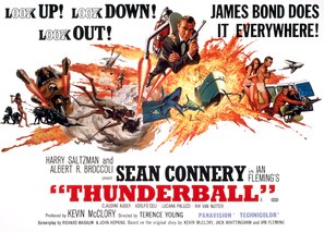 Thunderball - British Movie Poster (thumbnail)