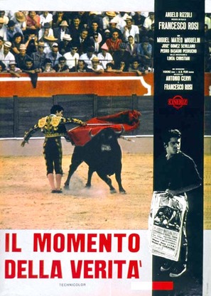 Il momento della verit&agrave; - Italian Movie Poster (thumbnail)