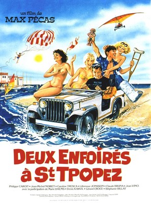 Deux enfoir&eacute;s &agrave; Saint-Tropez - French Movie Poster (thumbnail)