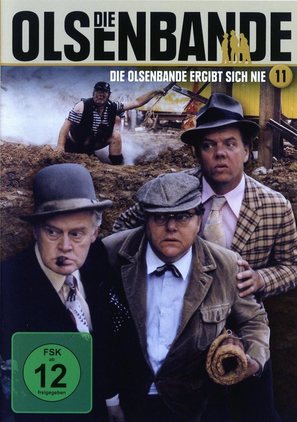 Olsen-banden overgiver sig aldrig - German DVD movie cover (thumbnail)