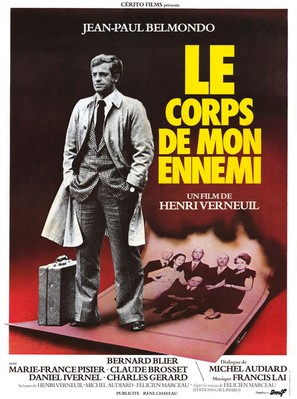 Le corps de mon ennemi - French Movie Poster (thumbnail)