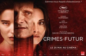 Crimes of the Future - French poster (thumbnail)