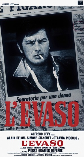 La Veuve Couderc - Italian Movie Poster (thumbnail)