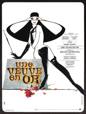 Une veuve en or - French Movie Poster (thumbnail)