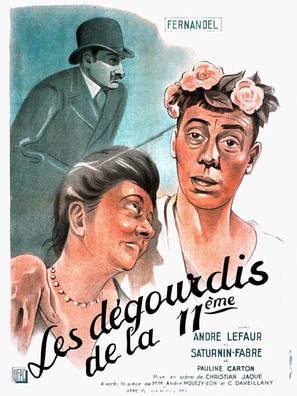 D&eacute;gourdis de la 11&egrave;me, Les - French Movie Poster (thumbnail)