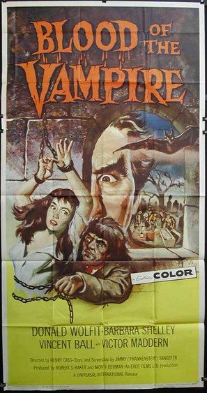 Blood of the Vampire - Movie Poster (thumbnail)