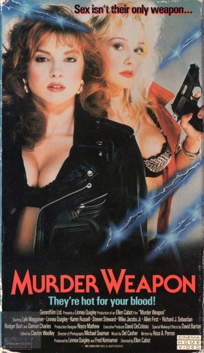 Murder Weapon - VHS movie cover (thumbnail)