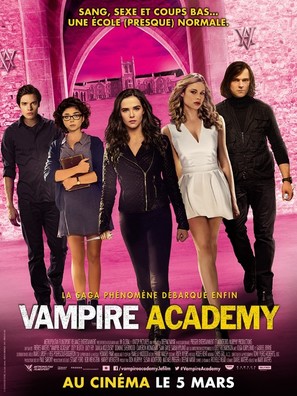 Vampire Academy - French Movie Poster (thumbnail)