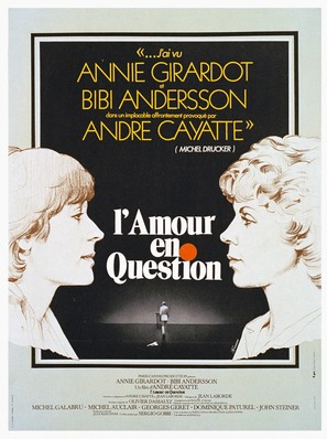 L&#039;amour en question - French Movie Poster (thumbnail)