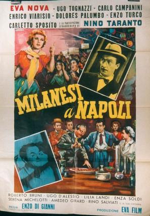 Milanesi a Napoli - Italian Movie Poster (thumbnail)