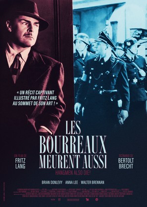 Hangmen Also Die! - French Re-release movie poster (thumbnail)