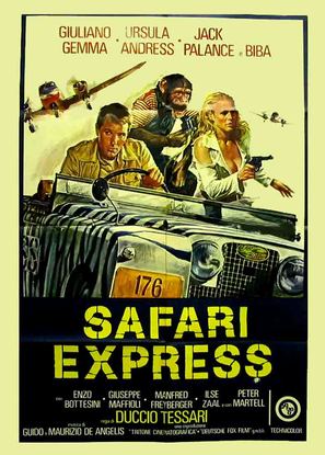 Safari Express - Italian Movie Poster (thumbnail)