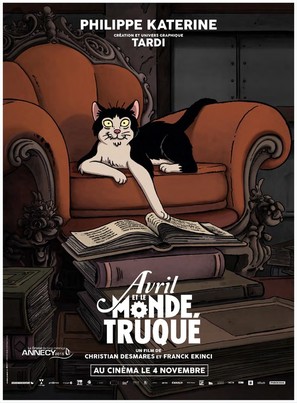 Avril et le monde truqu&eacute; - French Movie Poster (thumbnail)