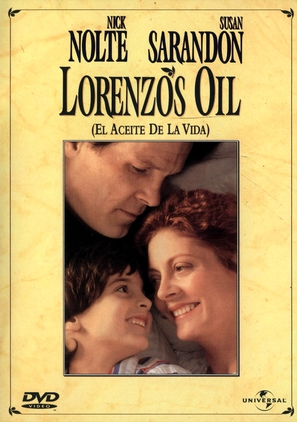 Lorenzo&#039;s Oil - Spanish DVD movie cover (thumbnail)