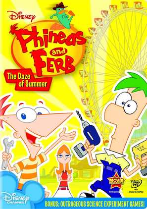 &quot;Phineas and Ferb&quot; - DVD movie cover (thumbnail)