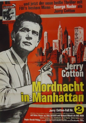 Mordnacht in Manhattan - German Movie Poster (thumbnail)