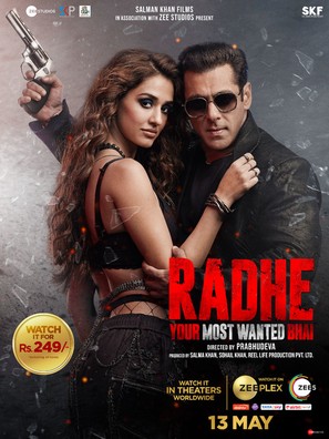 Radhe - Indian Movie Poster (thumbnail)