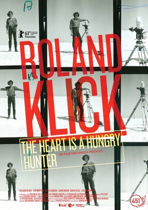 Roland Klick: The Heart Is a Hungry Hunter - German Movie Poster (thumbnail)