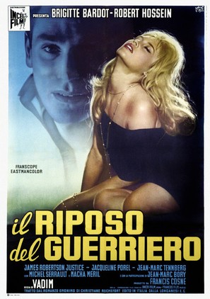 Le repos du guerrier - Italian Movie Poster (thumbnail)