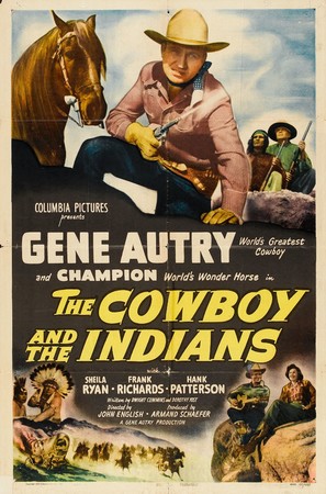 The Cowboy and the Indians - Movie Poster (thumbnail)
