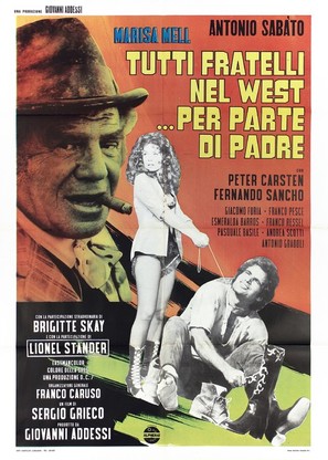 Tutti fratelli nel west... per parte di padre - Italian Movie Poster (thumbnail)