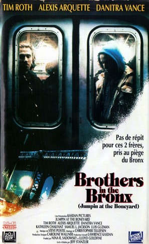 Jumpin&#039; at the Boneyard - French VHS movie cover (thumbnail)