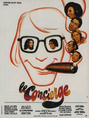 Le concierge - French Movie Poster (thumbnail)
