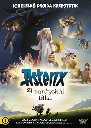 Ast&eacute;rix: Le secret de la potion magique - Hungarian DVD movie cover (thumbnail)