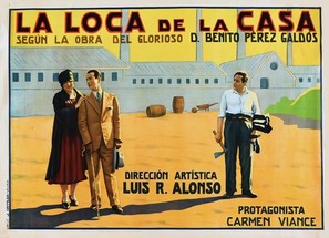 La loca de la casa - Spanish Movie Poster (thumbnail)