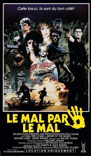 Band of the Hand - French VHS movie cover (thumbnail)