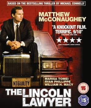 The Lincoln Lawyer - Blu-Ray movie cover (thumbnail)