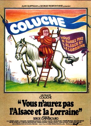 Vous n&#039;aurez pas l&#039;Alsace et la Lorraine - French Movie Poster (thumbnail)