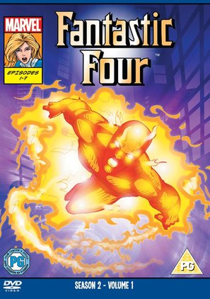 &quot;Fantastic Four&quot; - British DVD movie cover (thumbnail)