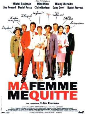 Ma femme me quitte - French Movie Poster (thumbnail)