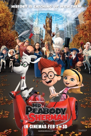 Mr. Peabody &amp; Sherman - British Movie Poster (thumbnail)