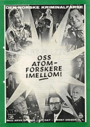 Oss atomforskere i mellom - Norwegian Movie Poster (thumbnail)