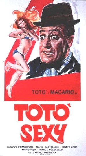 Tot&ograve;sexy - Italian Movie Poster (thumbnail)