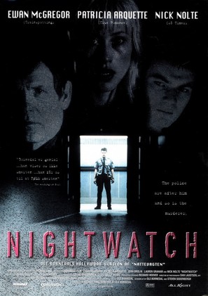 Nightwatch - Danish Movie Poster (thumbnail)