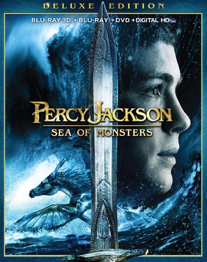 Percy Jackson: Sea of Monsters - Blu-Ray movie cover (thumbnail)