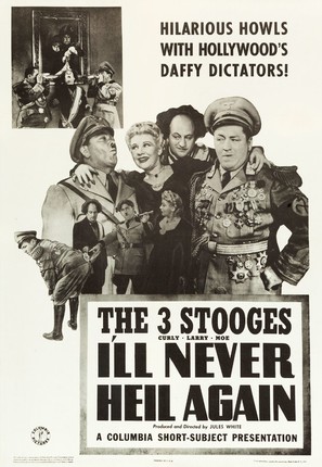 I&#039;ll Never Heil Again - Movie Poster (thumbnail)
