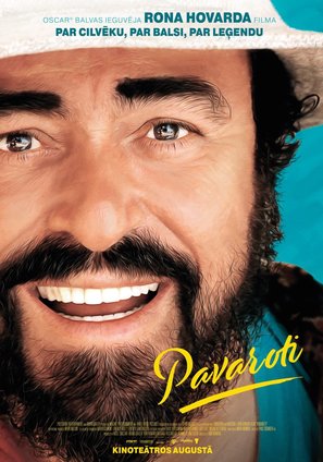 Pavarotti - Latvian Movie Poster (thumbnail)