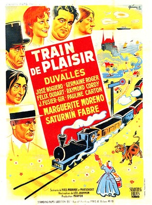 Train de plaisir - French Movie Poster (thumbnail)